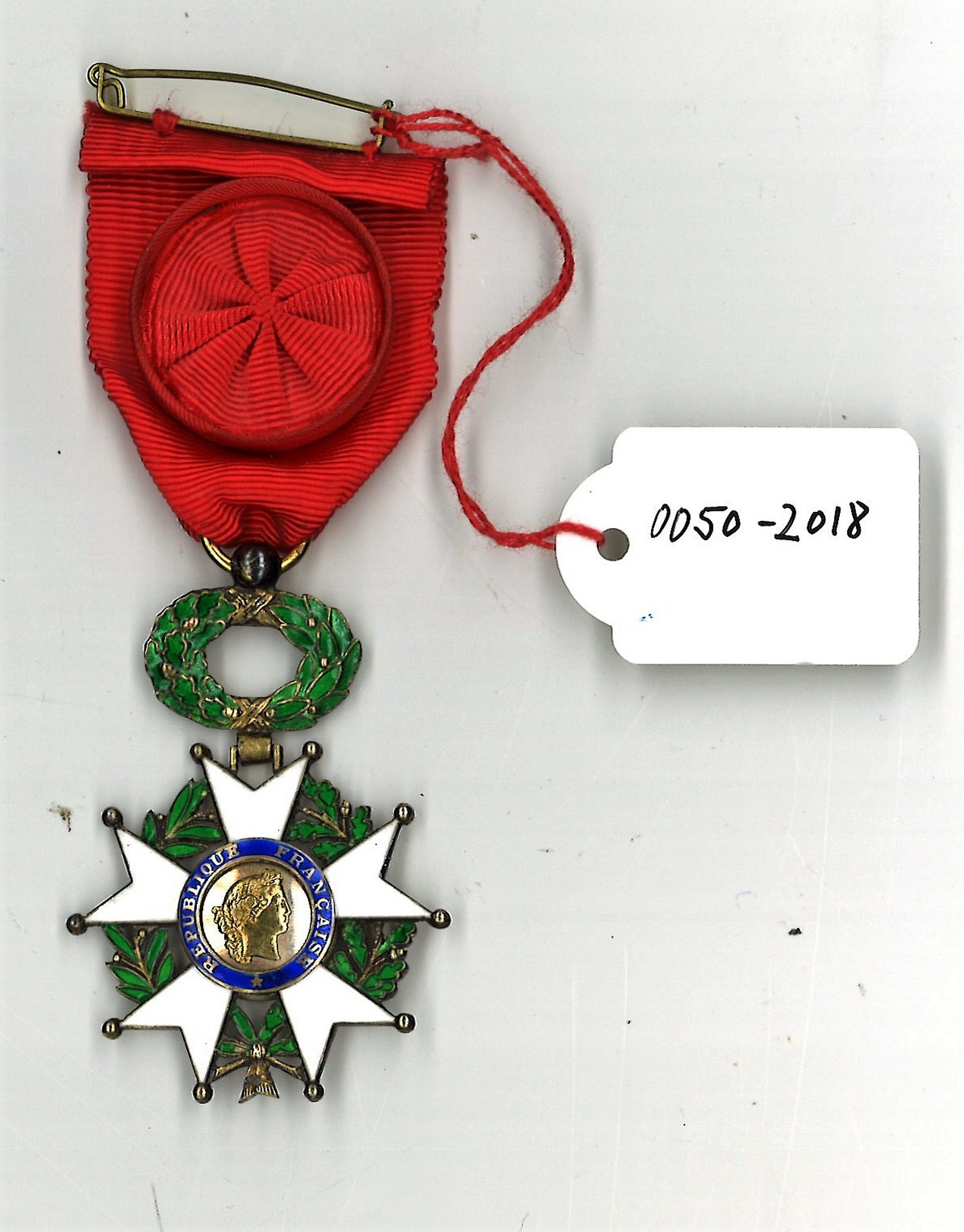 Nationaler Orden der Ehrenlegion [Ordre National de la Légion d'honneur] (Bayerisches Armeemuseum CC BY-NC-ND)