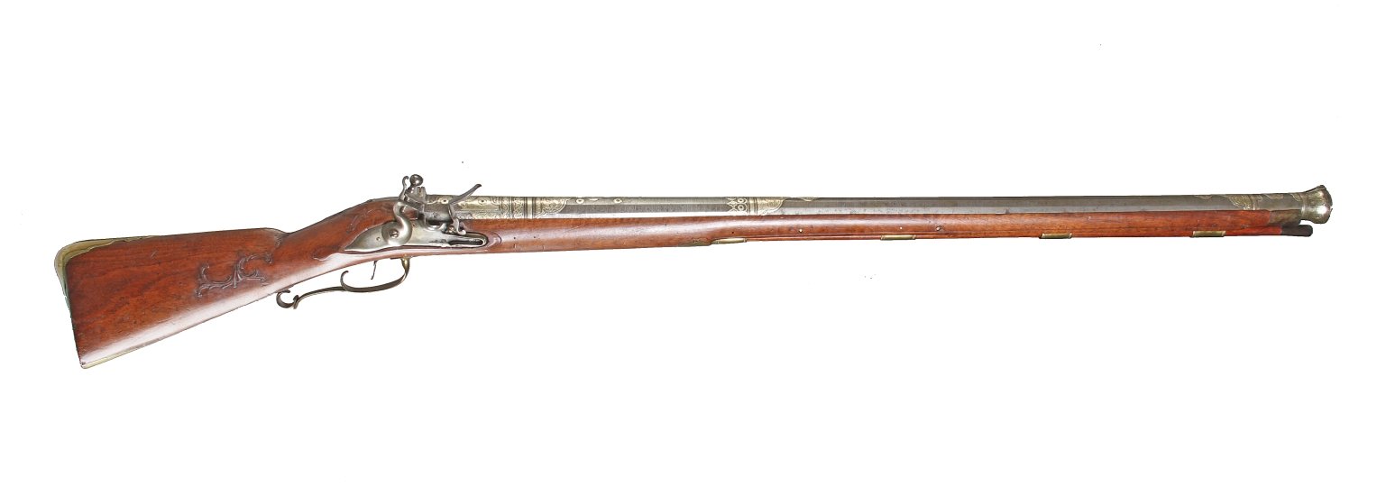 Steinschlossgewehr mit türkischem Lauf (Bayerisches Armeemuseum CC BY-NC-ND)