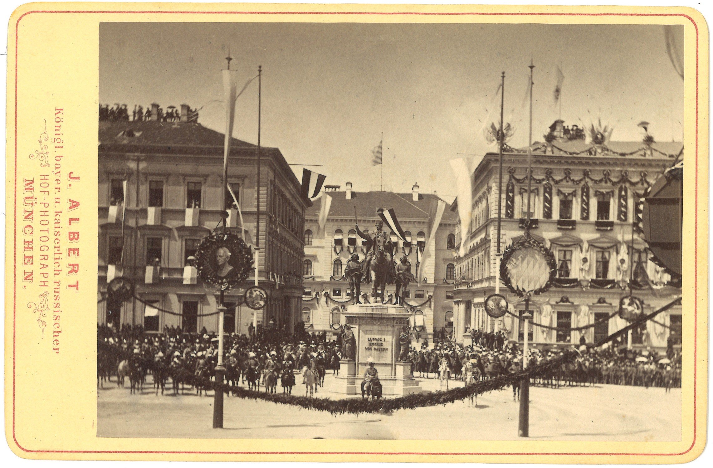 Einzug der bayerischen Truppen in München 16.07.1871 (Bayerisches Armeemuseum CC BY-NC-ND)