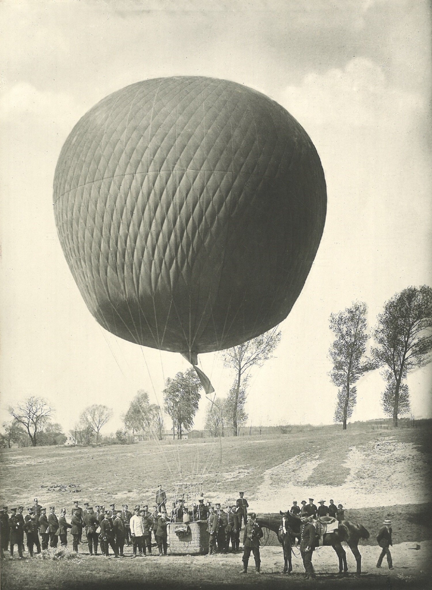 Preußischer Kugelballon (Bayerisches Armeemuseum CC BY-NC-ND)