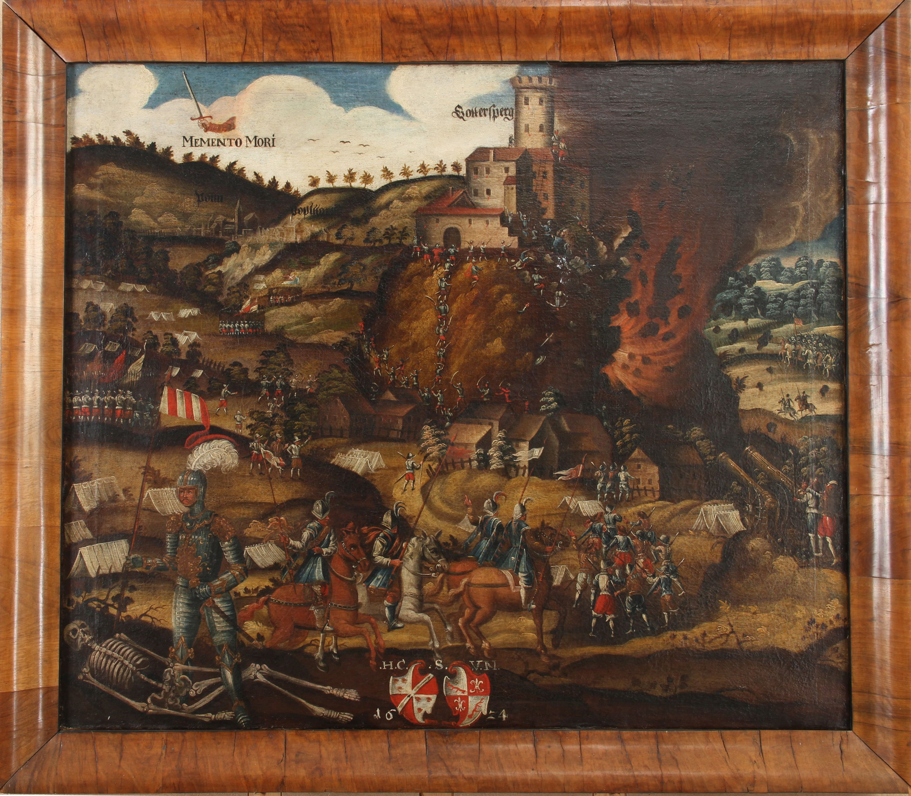 Die Sprengung der Godesburg 1583 (Bayerisches Armeemuseum CC BY-NC-ND)