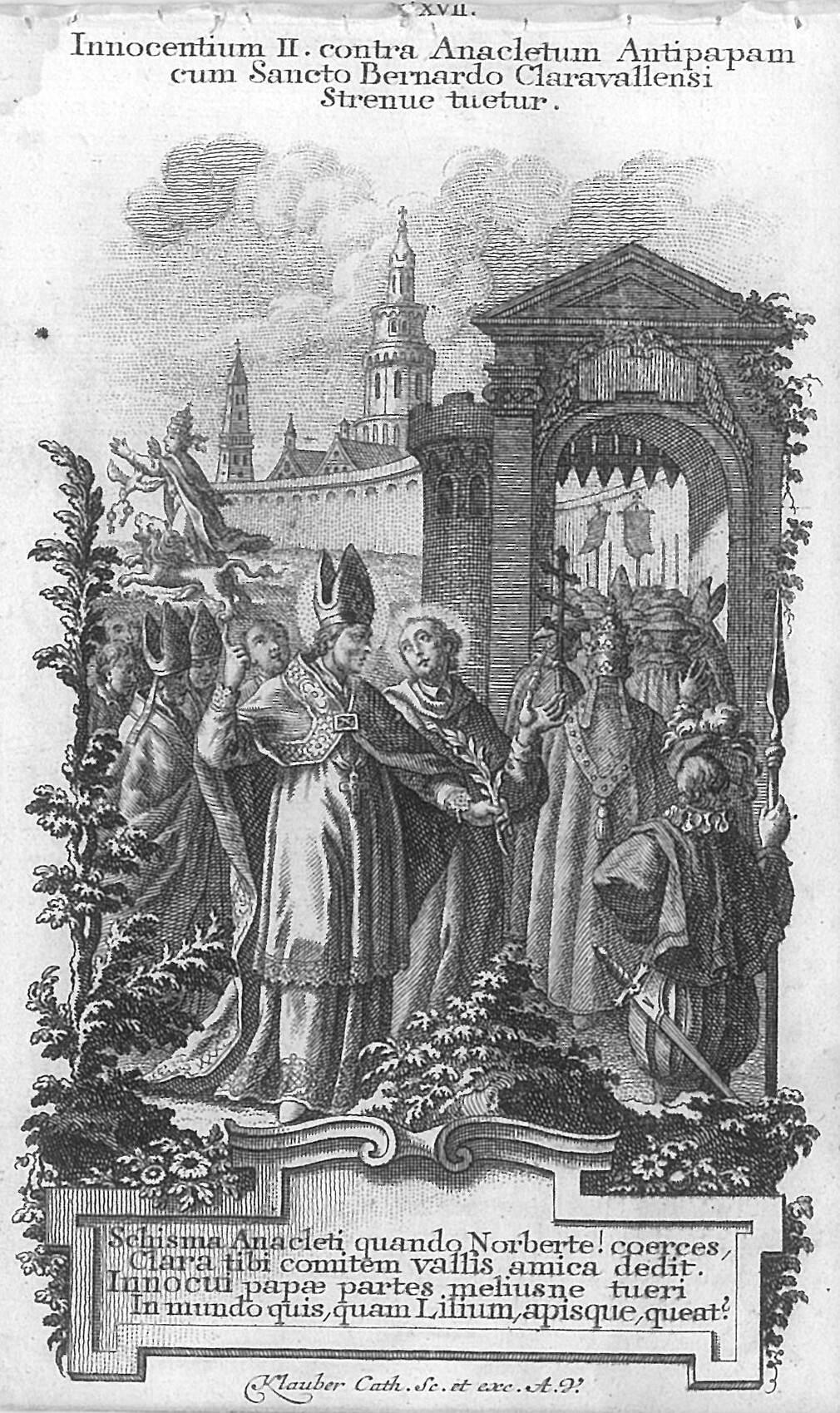 XVII. Verteidigung von Papst Innozenz II. (Kloster Roggenburg CC BY-NC-SA)