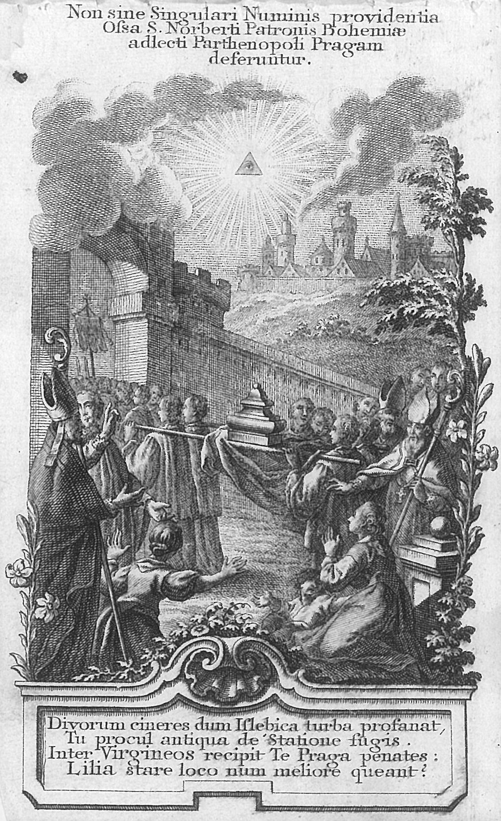 XIX. Überführung der Gebeine (Kloster Roggenburg CC BY-NC-SA)