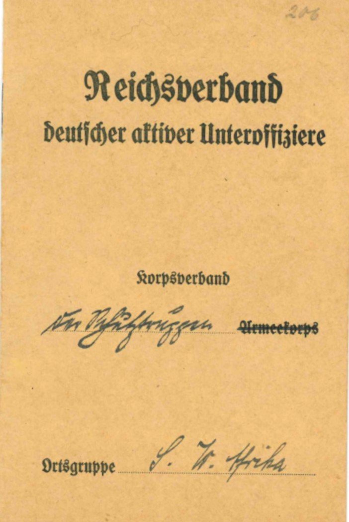 Offiziersbuch (Fränkische Schweiz-Museum Tüchersfeld CC BY-NC-SA)