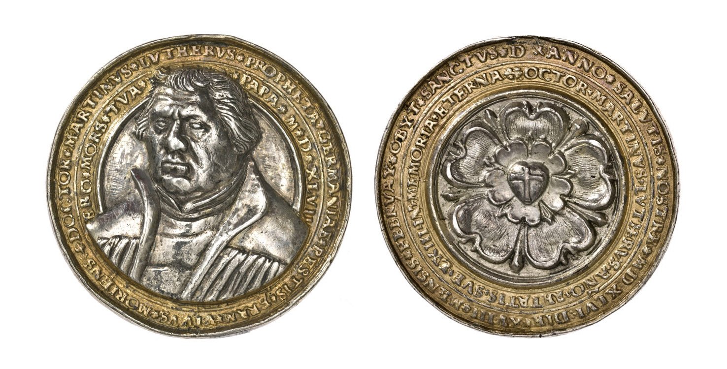 Medaille auf den Tod Martin Luthers (Kunstsammlungen der Veste Coburg CC BY-NC-SA)