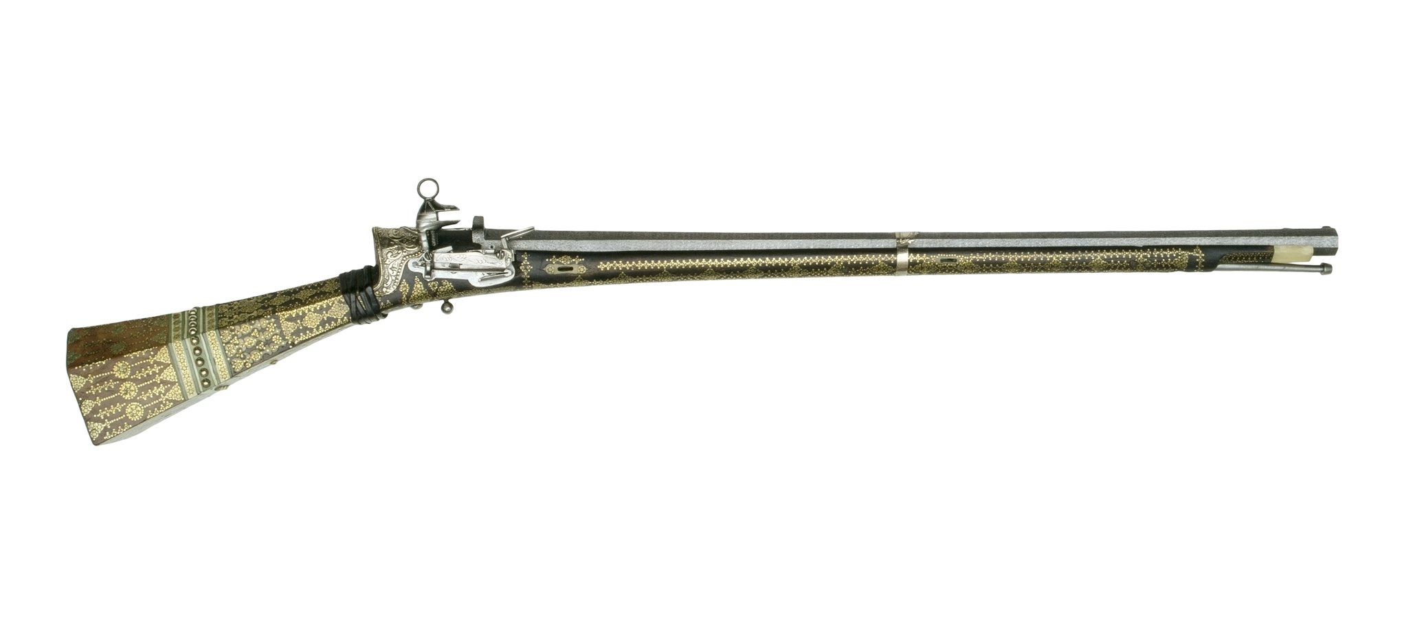 Osmanisches Schnappschlossgewehr (Kunstsammlungen der Veste Coburg CC BY-NC-SA)