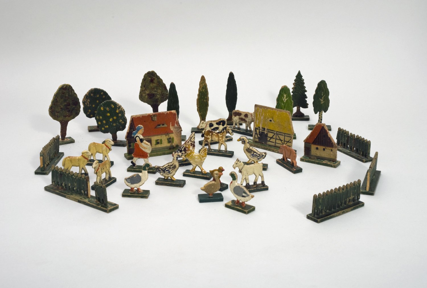Bauernhof-Miniaturen (Stiftung Domäne Dahlem - Landgut und Museum, Weiternutzung nur mit Genehmigung des Museums CC BY-NC-SA)