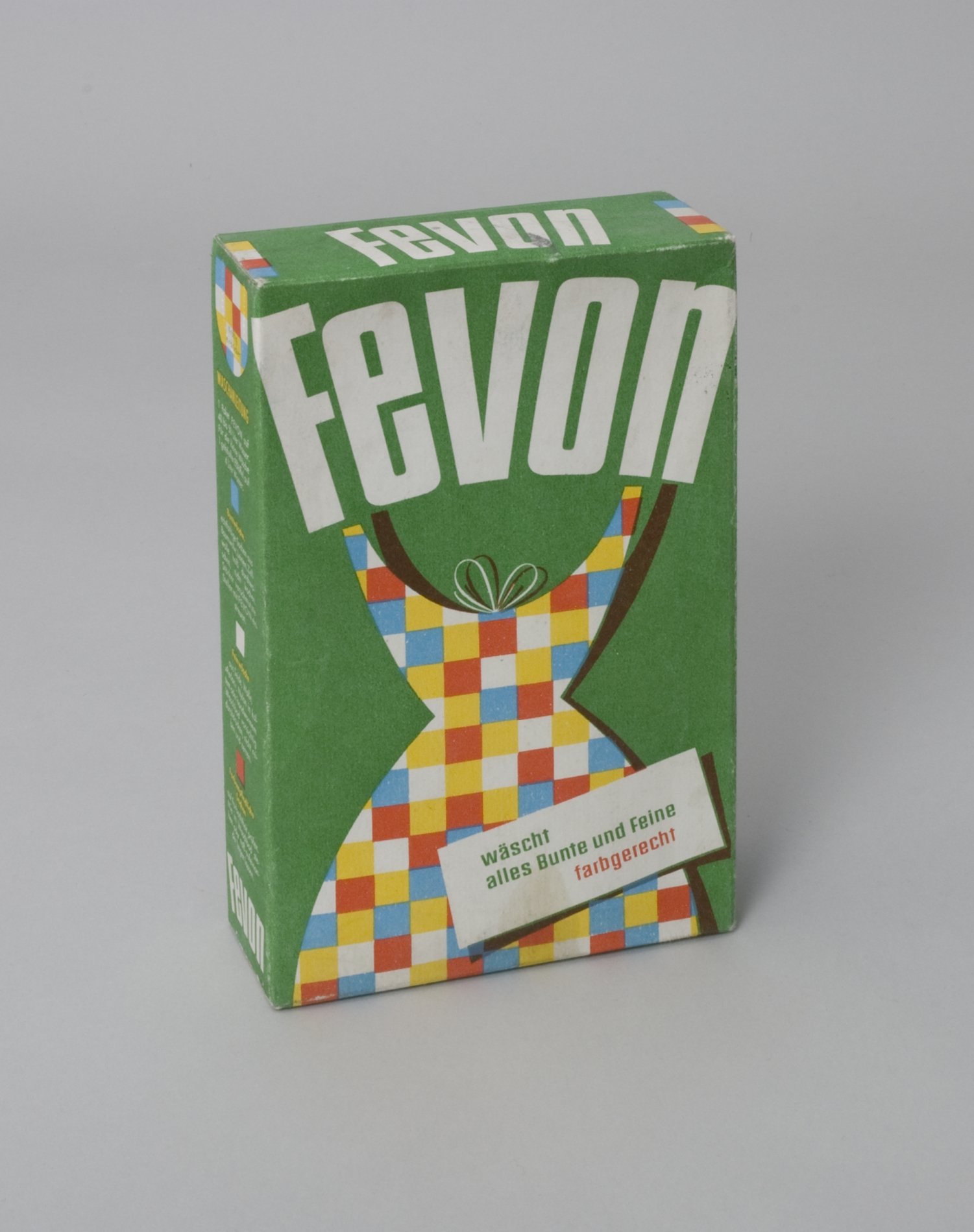 Waschpulverpackung "Fevon" (Stiftung Domäne Dahlem - Landgut und Museum, Weiternutzung nur mit Genehmigung des Museums CC BY-NC-SA)