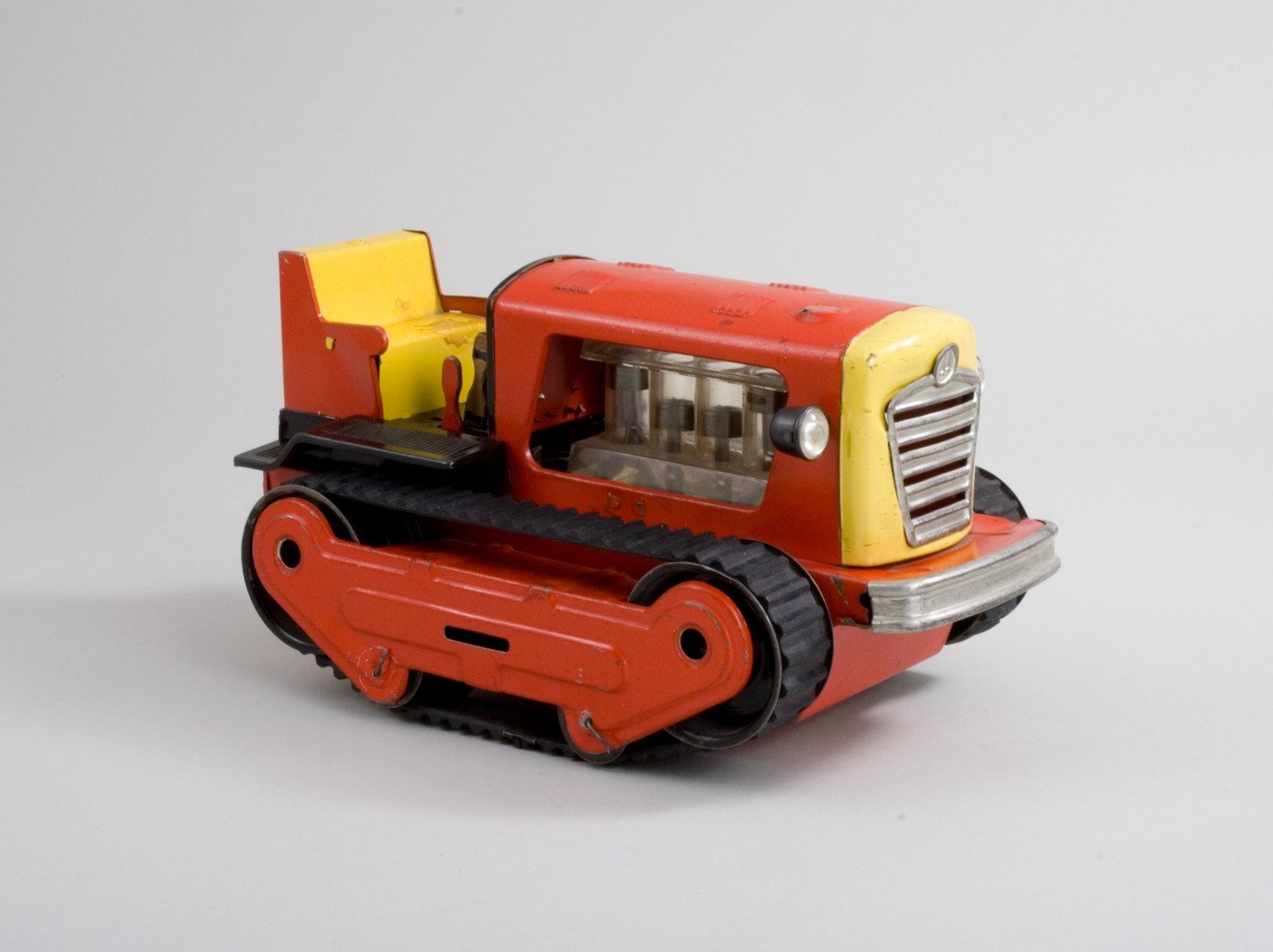 Spielzeug-Raupenschlepper (Stiftung Domäne Dahlem - Landgut und Museum, Weiternutzung nur mit Genehmigung des Museums CC BY-NC-SA)