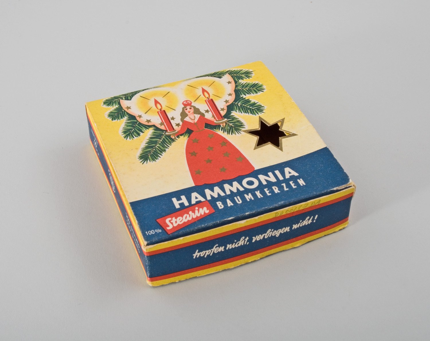 Schachtel "Hammonia Baumkerzen" (Stiftung Domäne Dahlem - Landgut und Museum, Weiternutzung nur mit Genehmigung des Museums CC BY-NC-SA)
