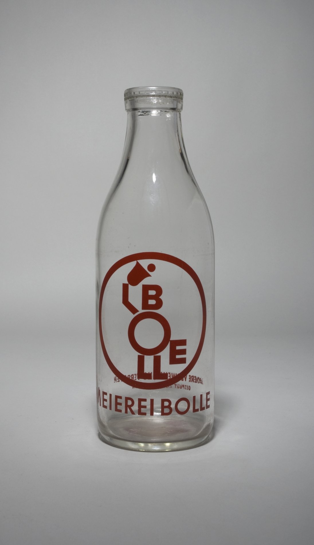 Milchflasche "Bolle" (Stiftung Domäne Dahlem - Landgut und Museum, Weiternutzung nur mit Genehmigung des Museums CC BY-NC-SA)
