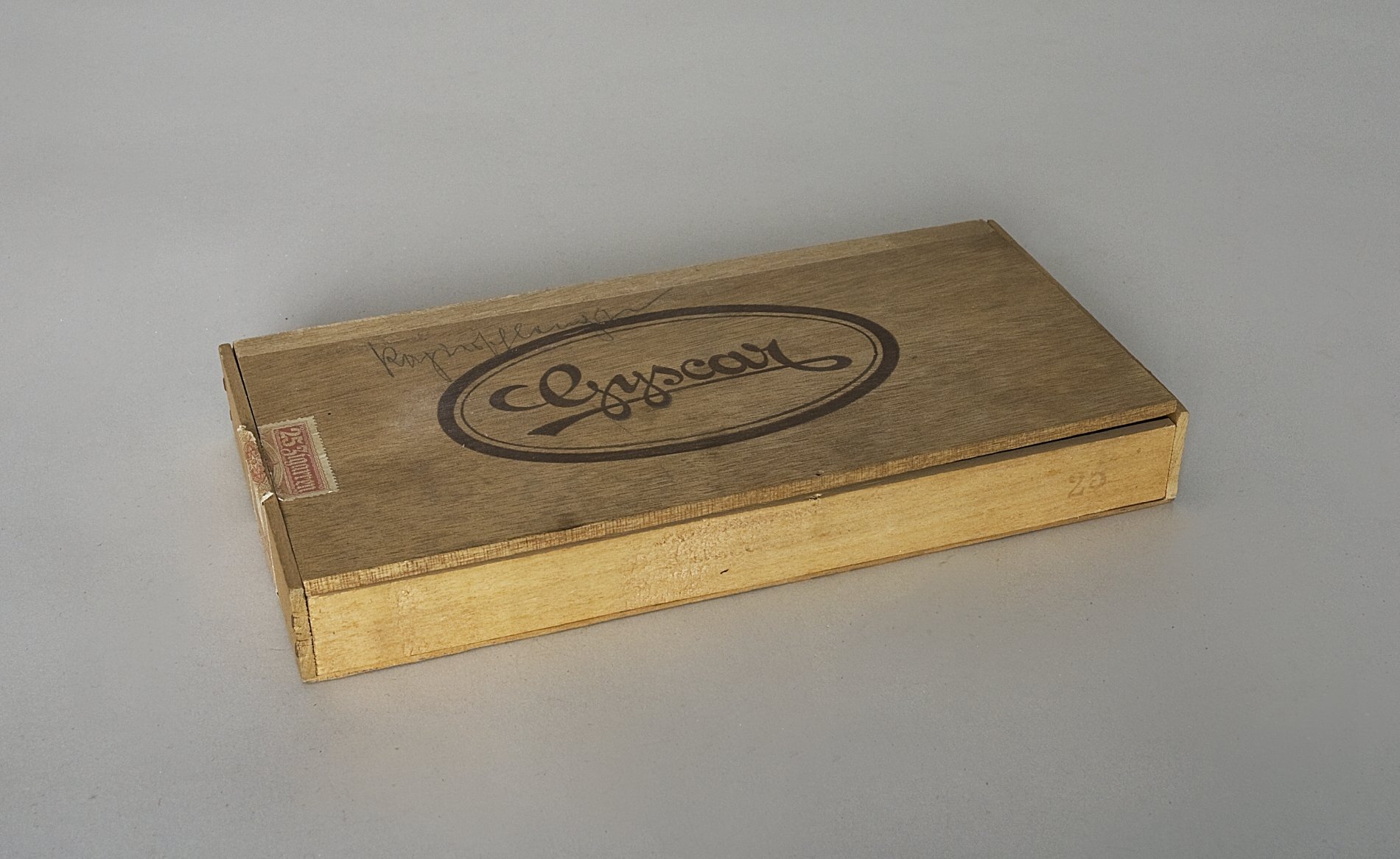 Zigarrenkiste "Gyscar" (Stiftung Domäne Dahlem - Landgut und Museum, Weiternutzung nur mit Genehmigung des Museums CC BY-NC-SA)