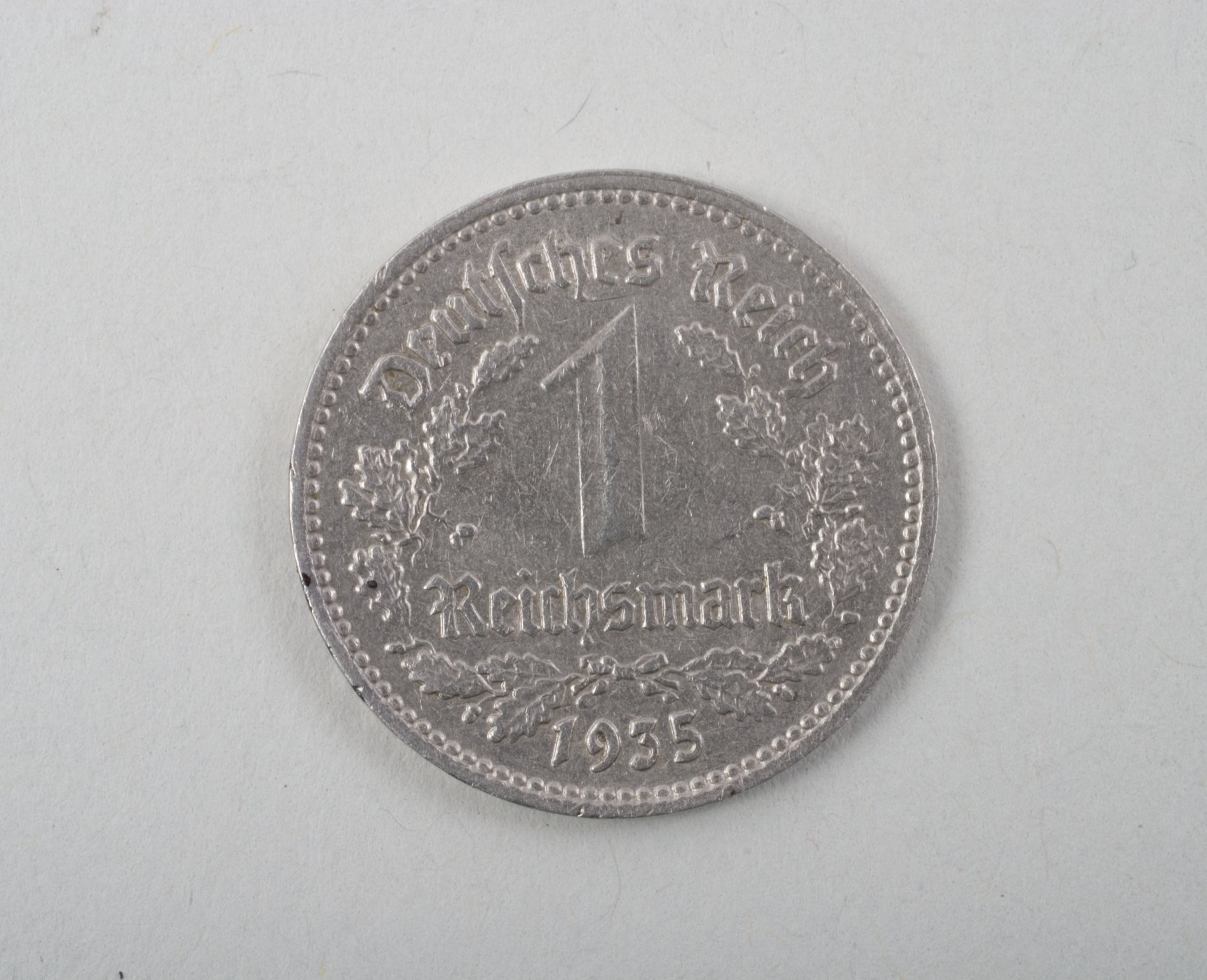 Geldstück - 1 Reichsmark (Stiftung Domäne Dahlem - Landgut und Museum, Weiternutzung nur mit Genehmigung des Museums CC BY-NC-SA)