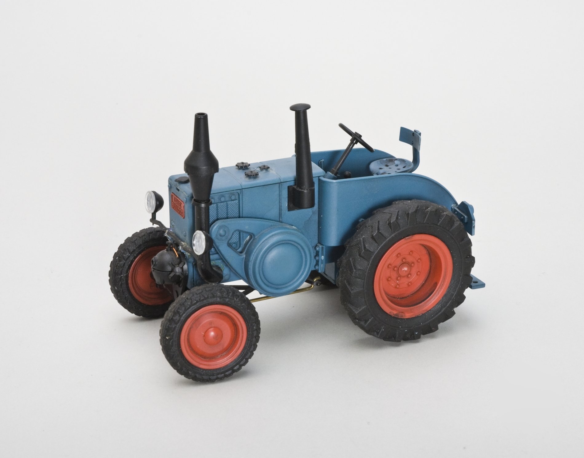 Modell eines Lanz Bulldog Traktors (Stiftung Domäne Dahlem - Landgut und Museum, Weiternutzung nur mit Genehmigung des Museums CC BY-NC-SA)
