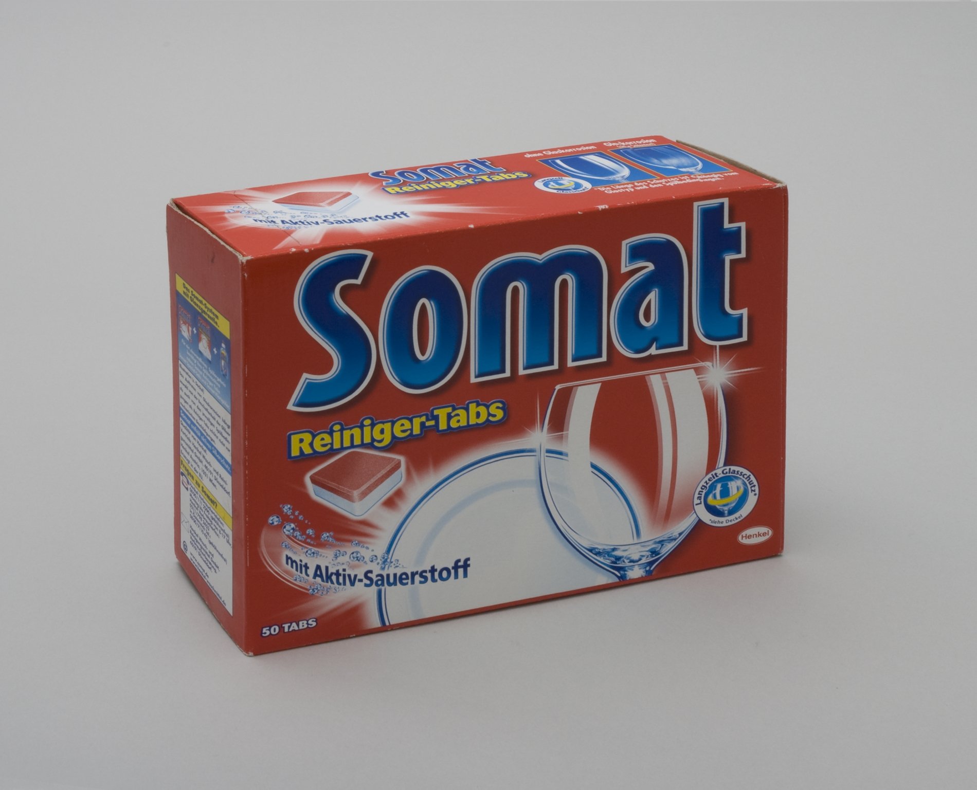 Einkauf Biolek: Reiniger Tabs "Somat" (Stiftung Domäne Dahlem - Landgut und Museum, Weiternutzung nur mit Genehmigung des Museums CC BY-NC-SA)