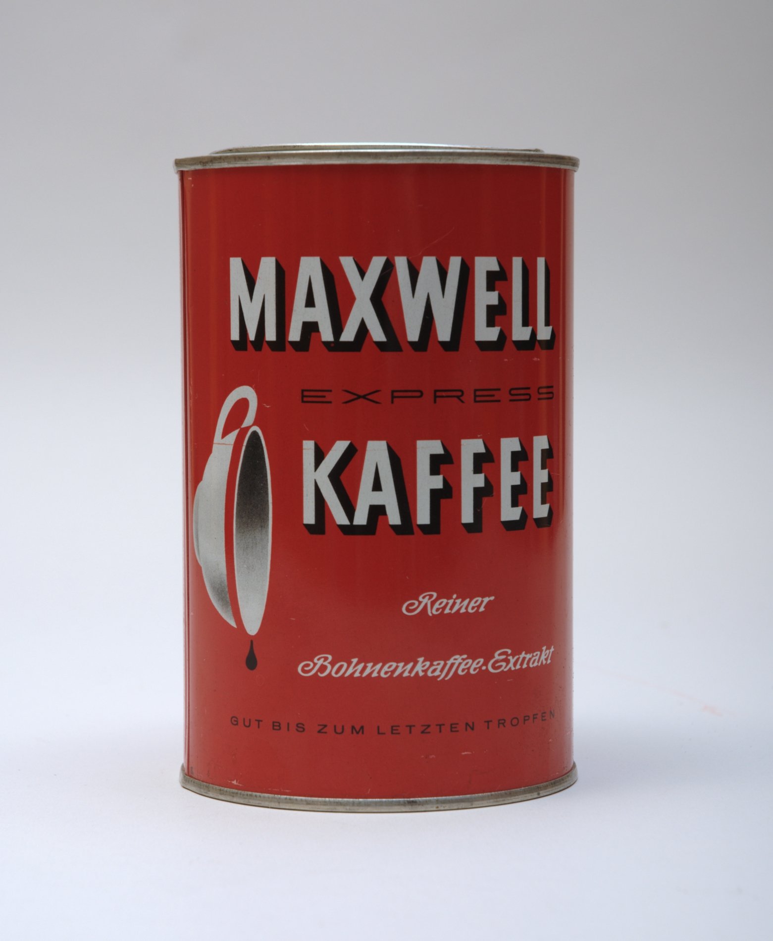 Dose "Maxwell Express Kaffee" (Stiftung Domäne Dahlem - Landgut und Museum, Weiternutzung nur mit Genehmigung des Museums CC BY-NC-SA)
