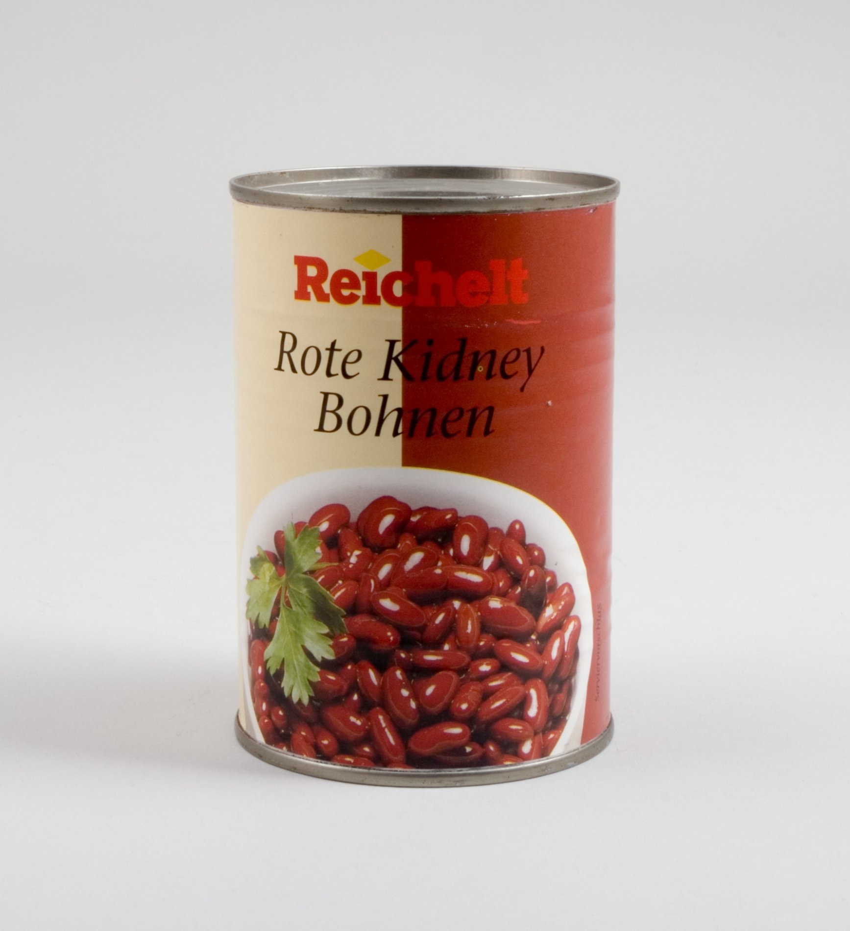 Konservendose "Rote Kidney Bohnen" (Stiftung Domäne Dahlem - Landgut und Museum, Weiternutzung nur mit Genehmigung des Museums CC BY-NC-SA)
