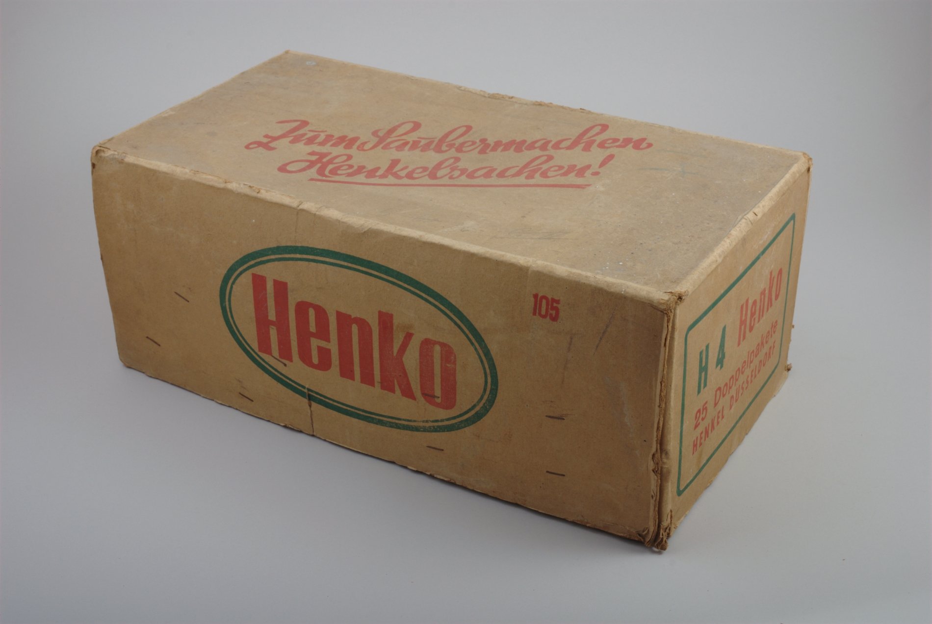 Warentransportkiste "HENKO" (Stiftung Domäne Dahlem - Landgut und Museum, Weiternutzung nur mit Genehmigung des Museums CC BY-NC-SA)