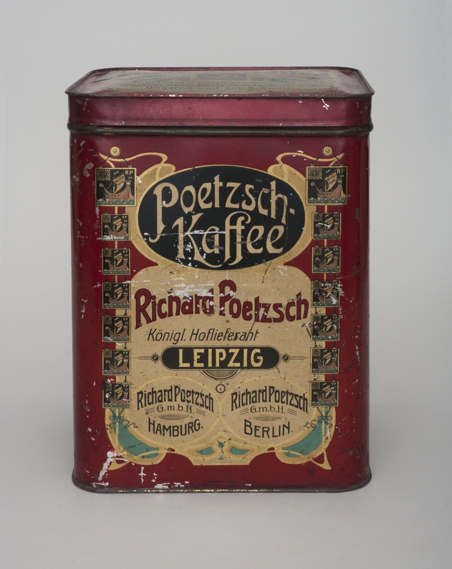 Dose "Poetzsch-Kaffee" (Stiftung Domäne Dahlem - Landgut und Museum, Weiternutzung nur mit Genehmigung des Museums CC BY-NC-SA)