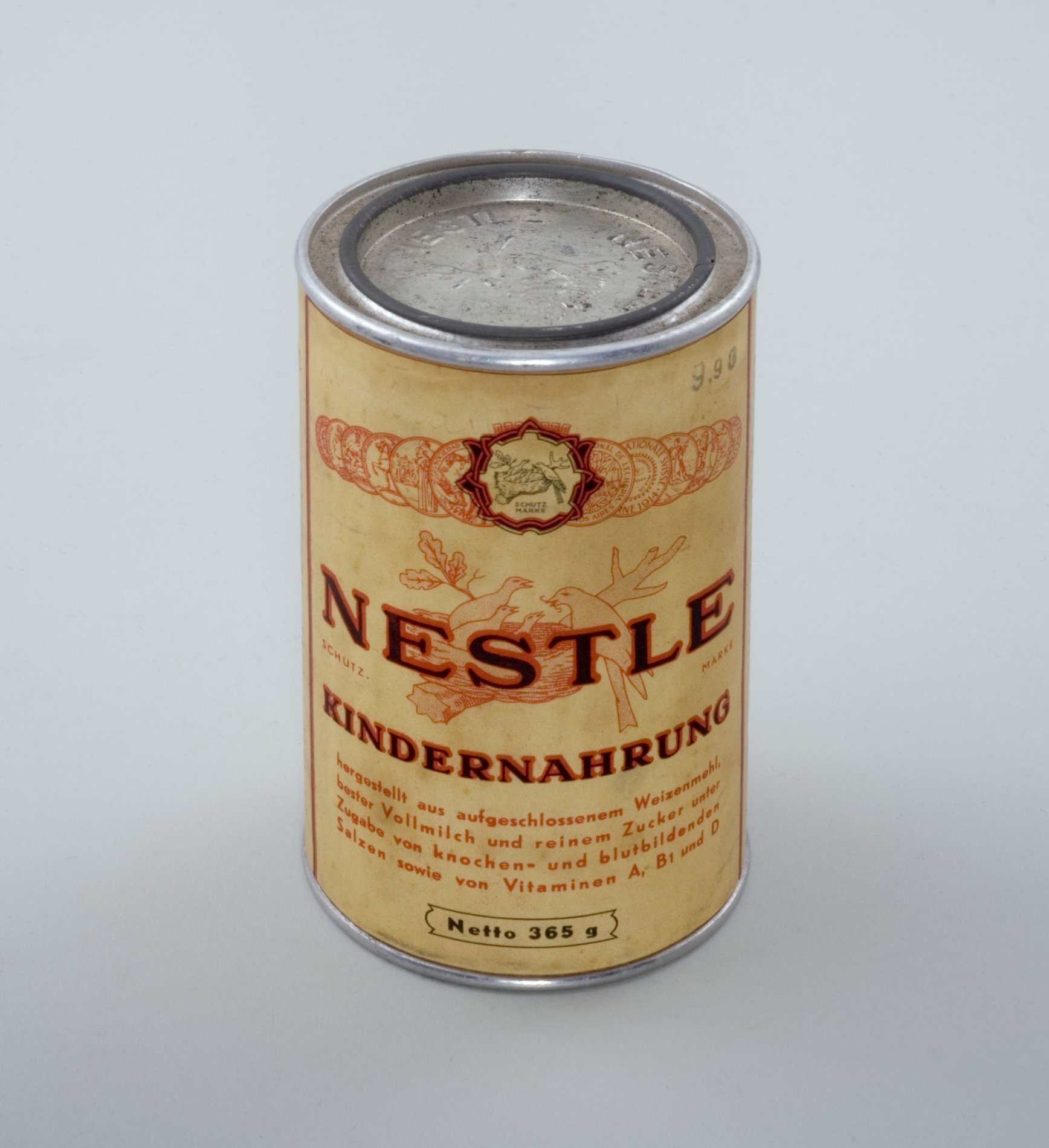 Dose "Nestlé Kindernahrung" (Stiftung Domäne Dahlem - Landgut und Museum, Weiternutzung nur mit Genehmigung des Museums CC BY-NC-SA)