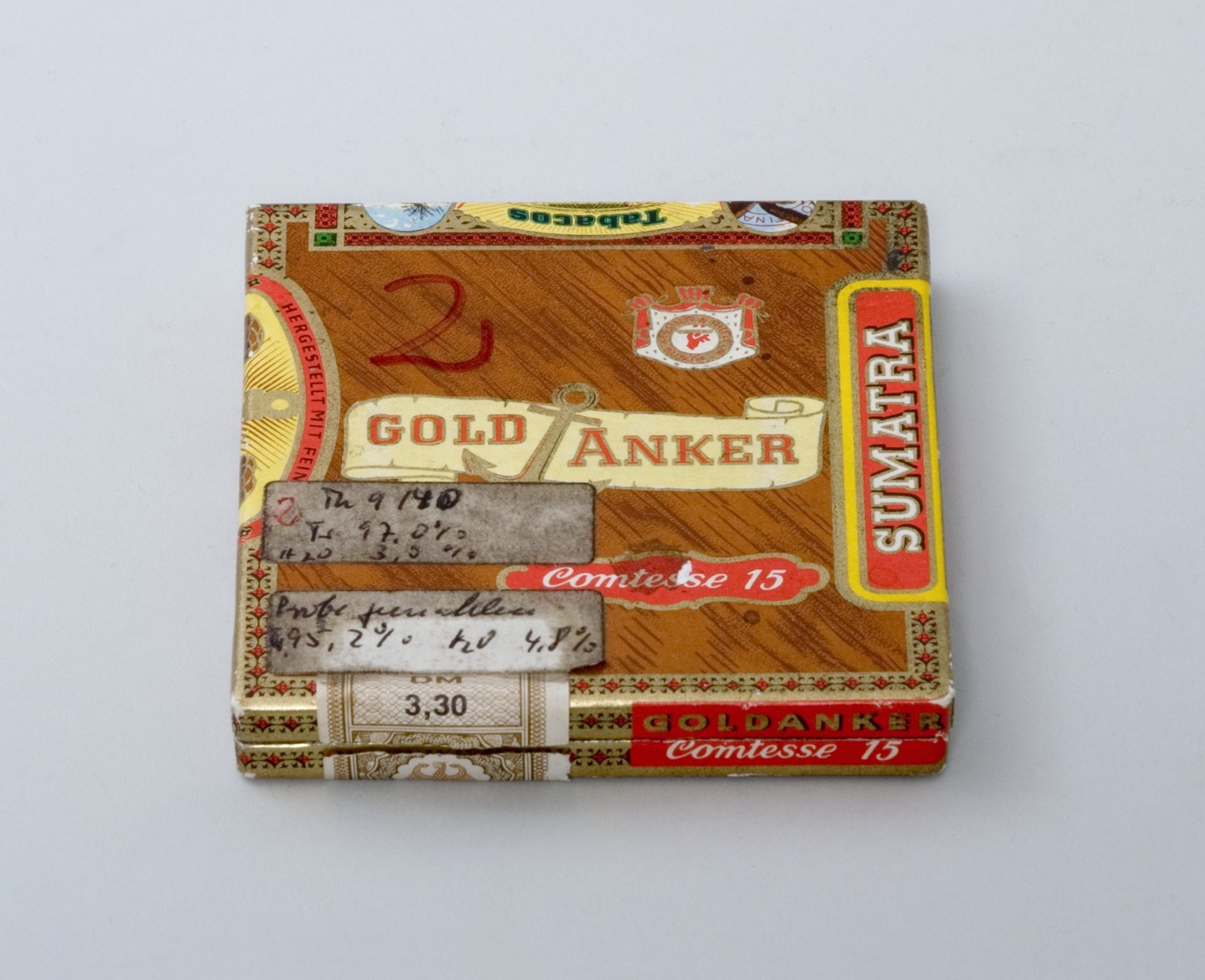 Zigarilloschachtel "Gold Anker" (Stiftung Domäne Dahlem - Landgut und Museum, Weiternutzung nur mit Genehmigung des Museums CC BY-NC-SA)