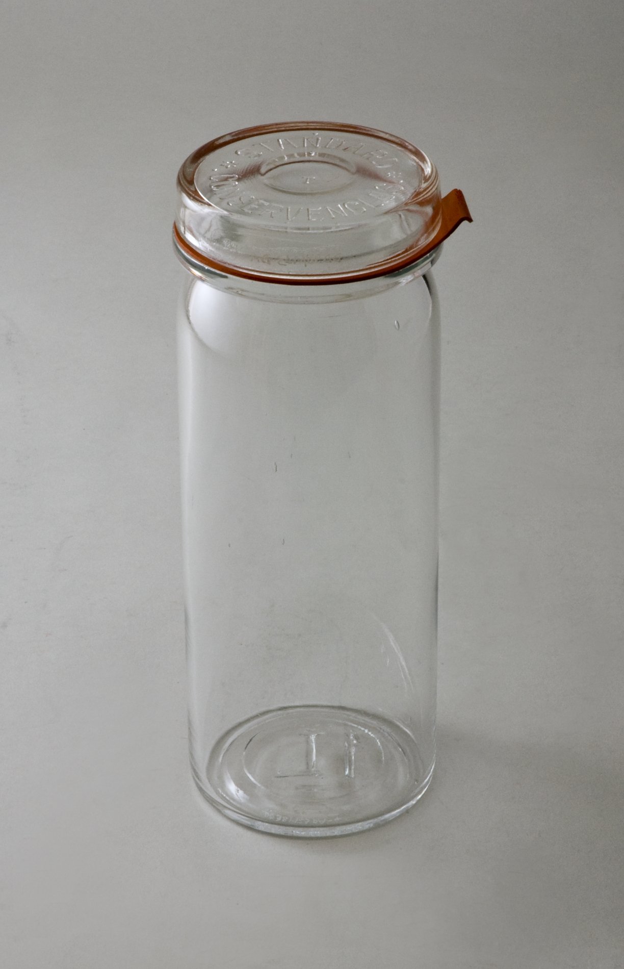 Einkochglas "Standard-Konservenglas" (Stiftung Domäne Dahlem - Landgut und Museum, Weiternutzung nur mit Genehmigung des Museums CC BY-NC-SA)