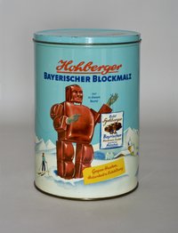 Bonbondose "Echt Hohlberger’s Bayrischer Blockmalz-Zucker"