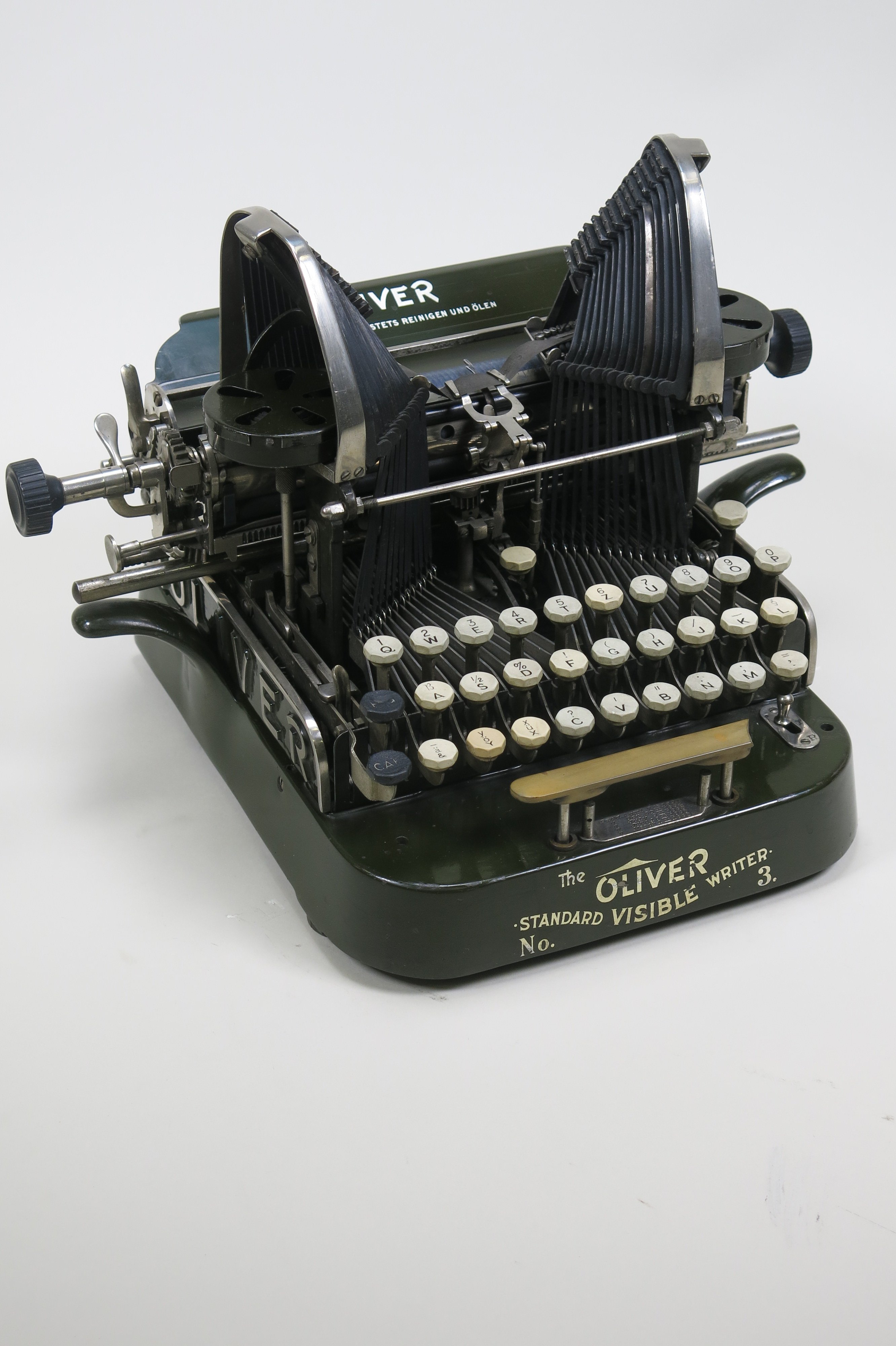 Schreibmaschine Oliver Modell 3 (Stiftung Deutsches Technikmuseum Berlin CC0)