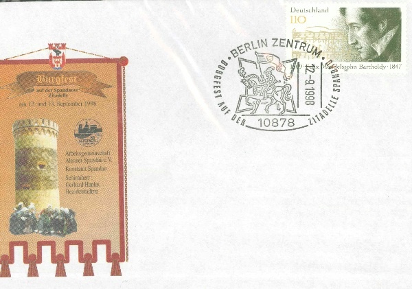 Briefumschlag Spandau (Stadtgeschichtliches Museum Spandau CC BY-NC-SA)