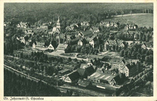 Postkarte Spandau (Stadtgeschichtliches Museum Spandau CC BY-NC-SA)