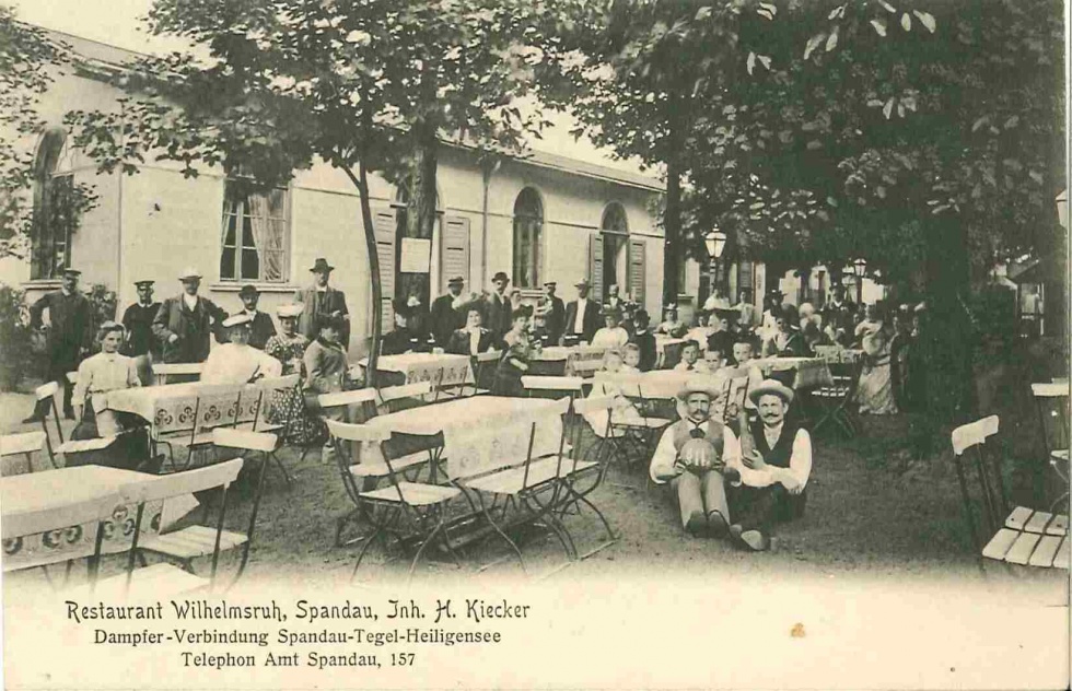 Postkarte Spandau (Stadtgeschichtliches Museum Spandau CC BY-NC-SA)