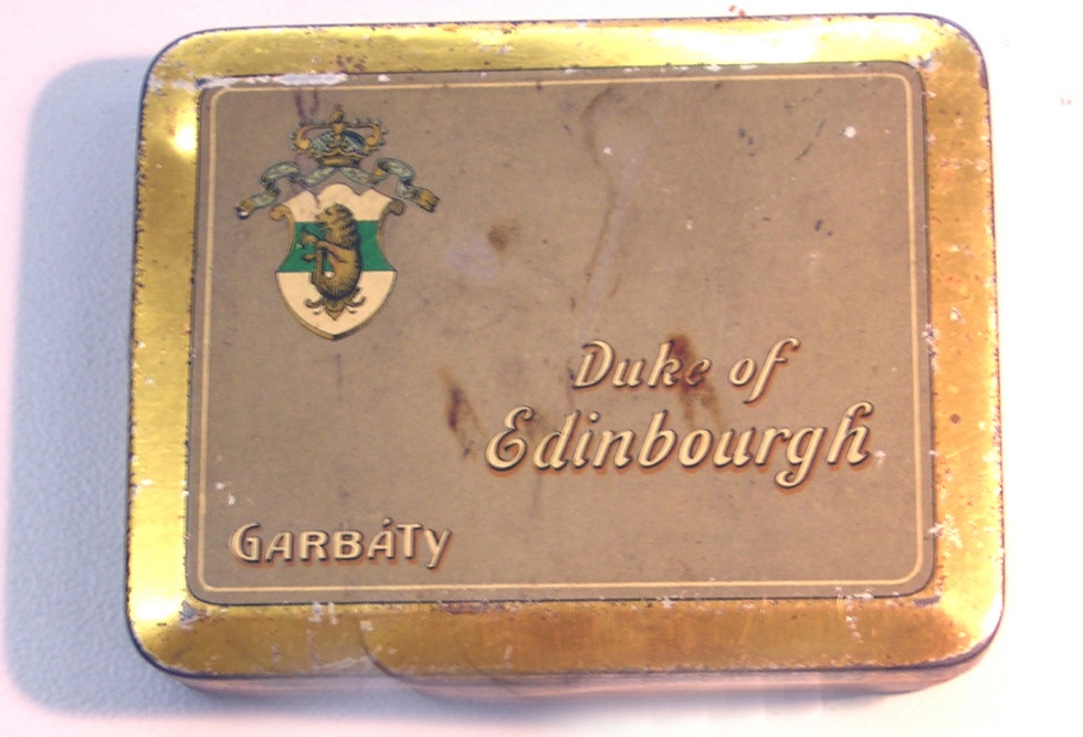 Zigarettenschachtel &quot;Duke of Edinbourgh&quot; (Museum Pankow CC BY-NC-SA)
