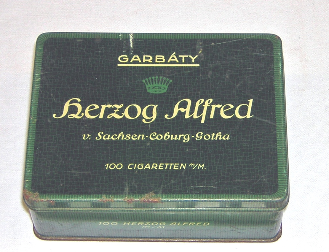 Zigarettenbüchse &quot;Herzog Alfred&quot; (Museum Pankow CC BY-NC-SA)