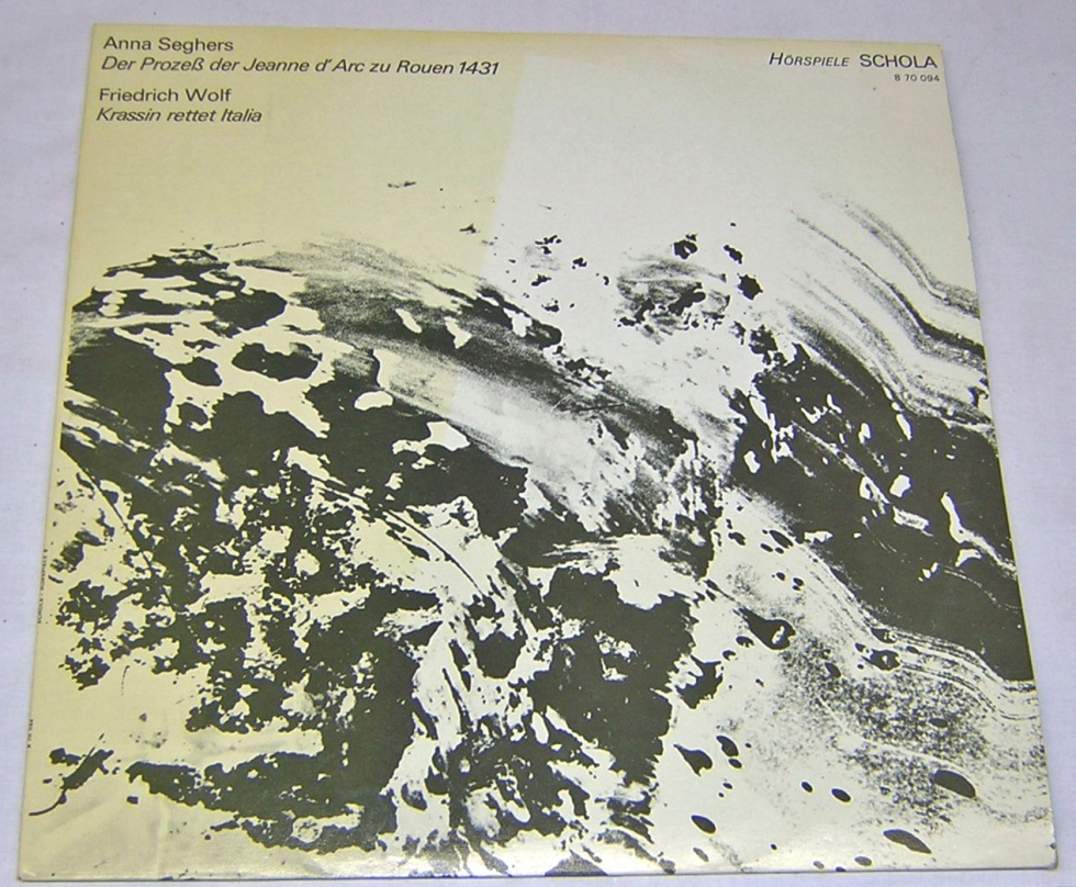 Schallplatte mit Aufnahme eines Hörspiels von Freidrich Wolff (Museum Pankow CC BY-NC-SA)