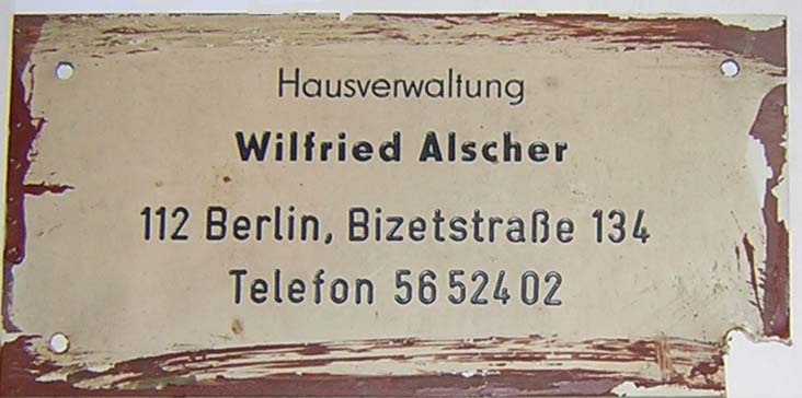 Hausverwaltung Wilfried Alscher (Museum Pankow CC BY-NC-SA)