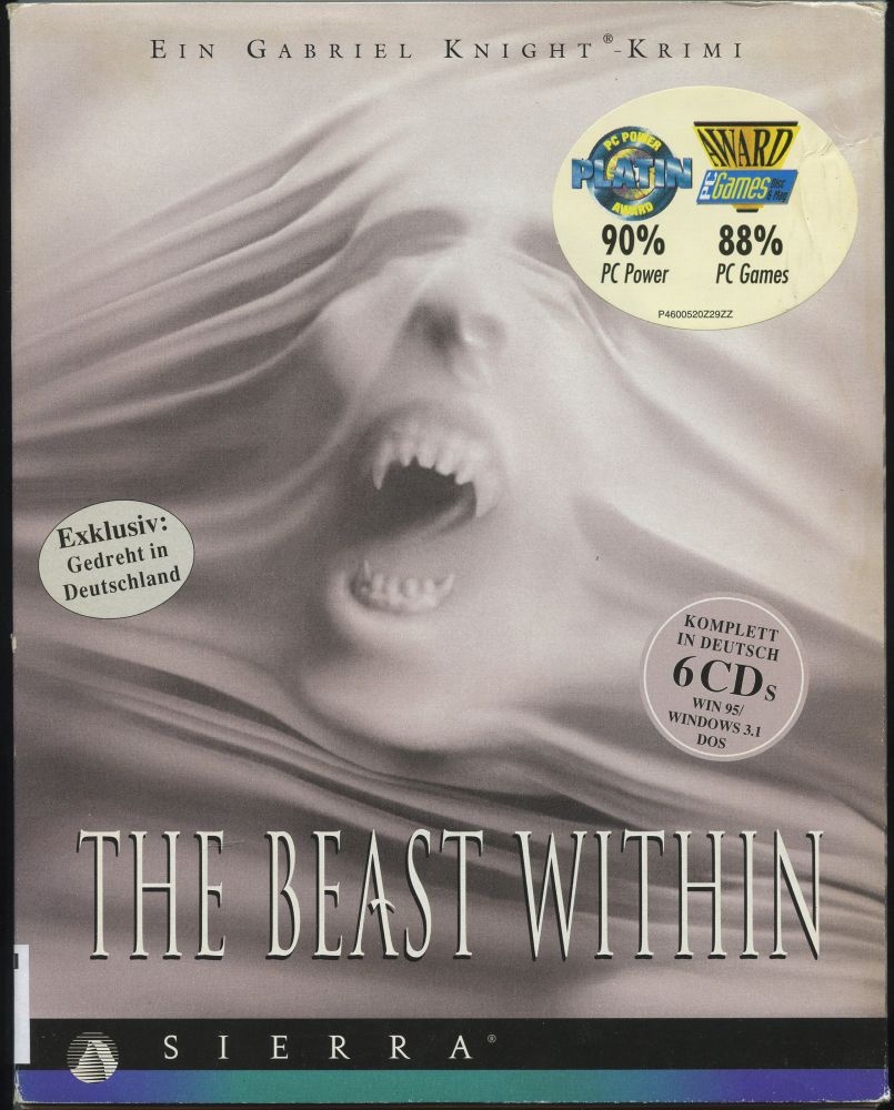 The Beast within : Ein Gabriel Knight-Krimi (Computerspielemuseum Berlin CC BY-NC-SA)