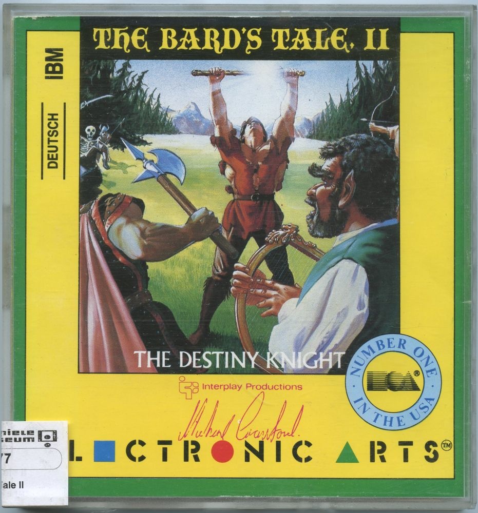 The Bard’s Tale II : The Destiny Knight (Computerspielemuseum Berlin CC BY-NC-SA)