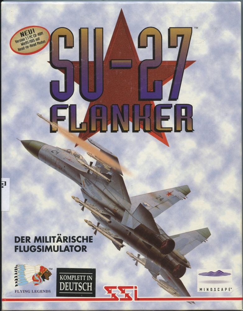 Su-27 Flanker (Computerspielemuseum Berlin CC BY-NC-SA)