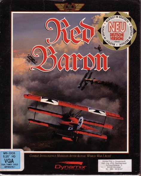 Red Baron (Computerspielemuseum Berlin CC BY-NC-SA)