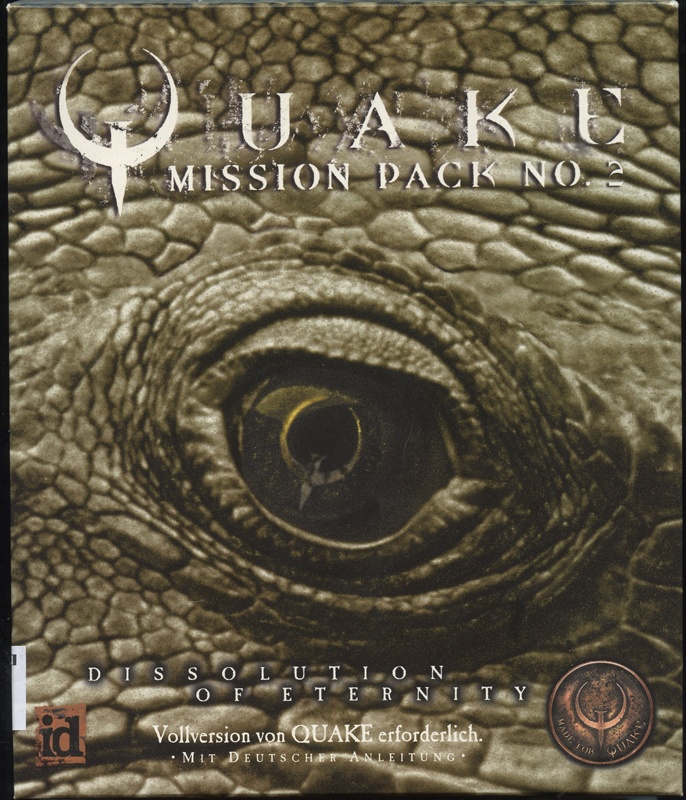 Quake : Mission Pack No. 2 - Dissolution of Eternity (Computerspielemuseum Berlin CC BY-NC-SA)