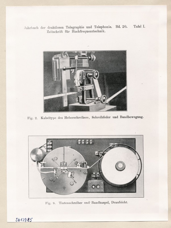 Repro: aus Jahrbuch der drahtlosen Telegrafie Bd 20 Tafel I (www.industriesalon.de CC BY-SA)
