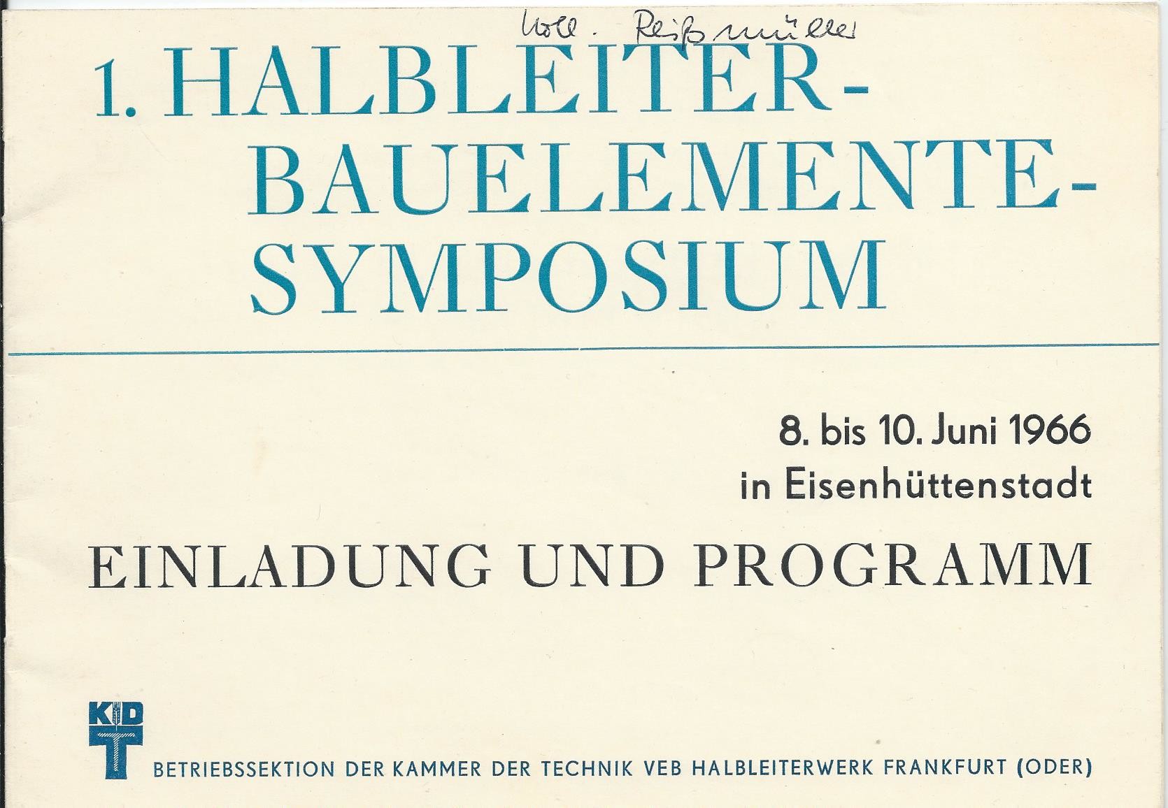 1. Halbleitersymposium (www.industriesalon.de CC BY-NC-SA)