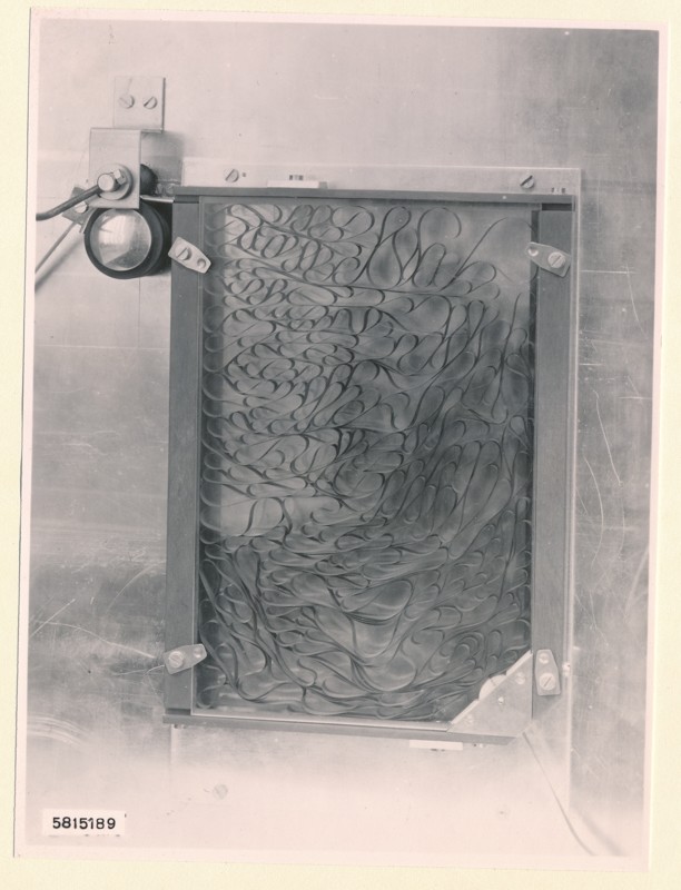Fernschreibmaschine Speicherkassette, Bild 2, Foto 7. Juli 1958 (www.industriesalon.de CC BY-SA)