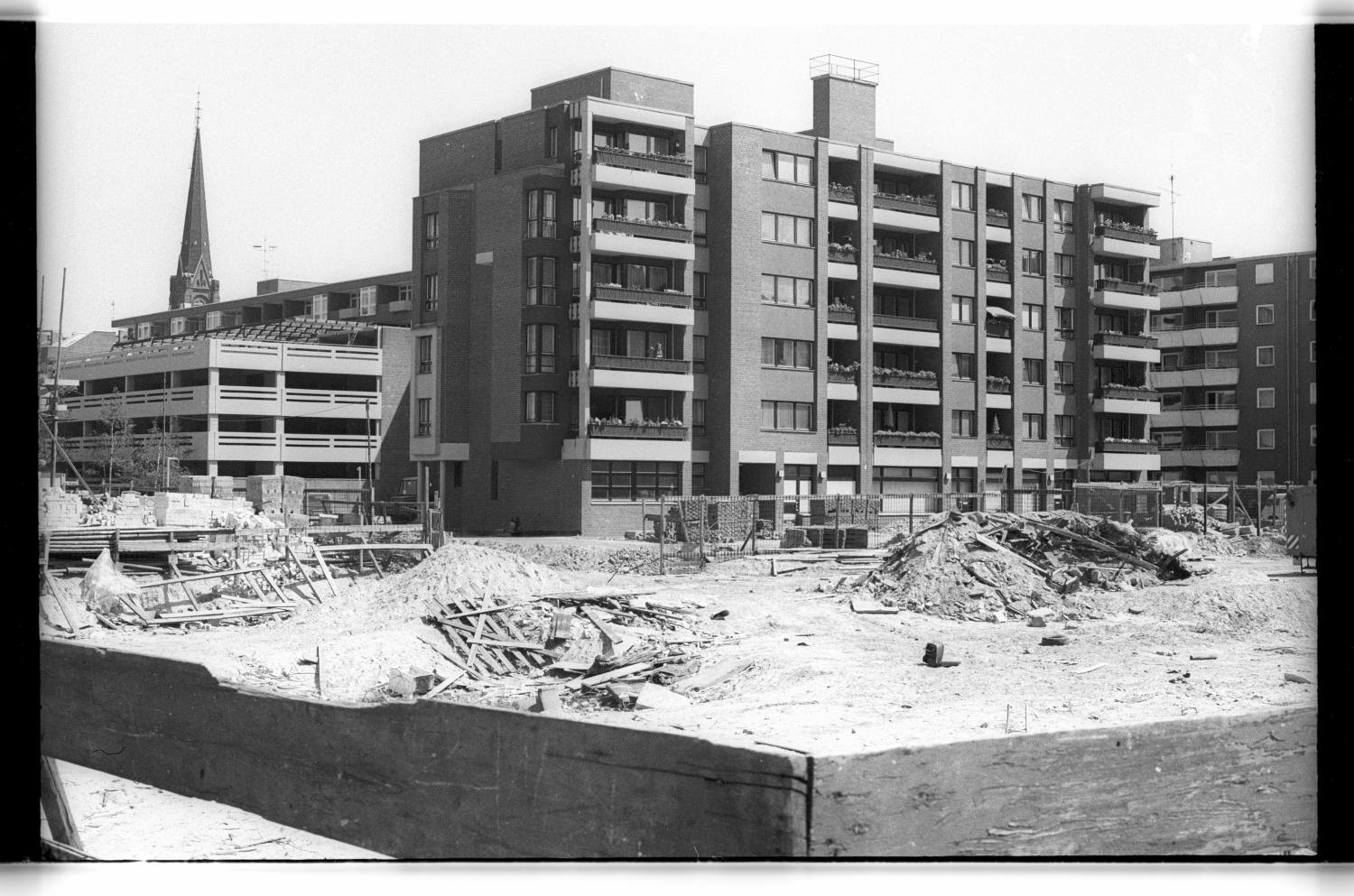 Kleinbildnegative: Baustelle, Goebenstr. 22-26, 1979 (Museen Tempelhof-Schöneberg/Jürgen Henschel RR-F)