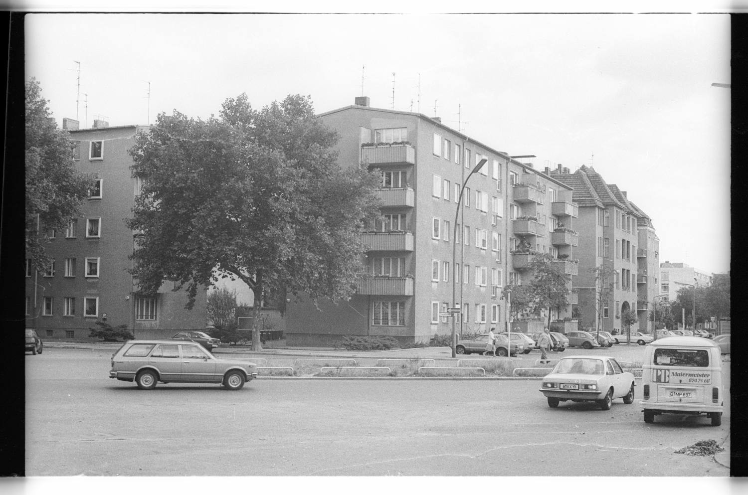 Kleinbildnegative: Canovastraße, 1979 (Museen Tempelhof-Schöneberg/Jürgen Henschel RR-F)