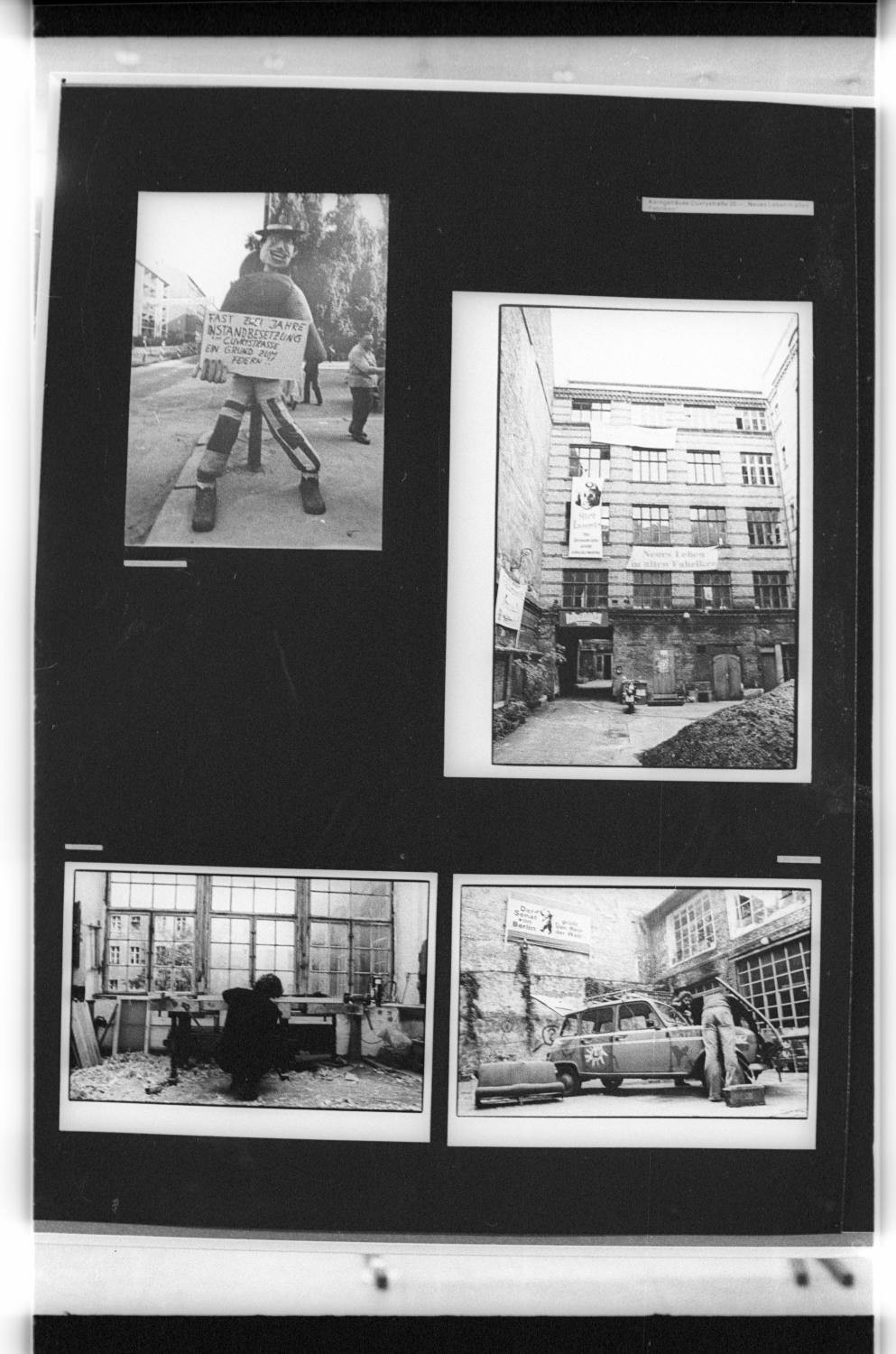 Kleinbildnegative: Fotografien der Jugend-, Hausbesetzerszene, 1981 (Museen Tempelhof-Schöneberg/Jürgen Henschel RR-F)