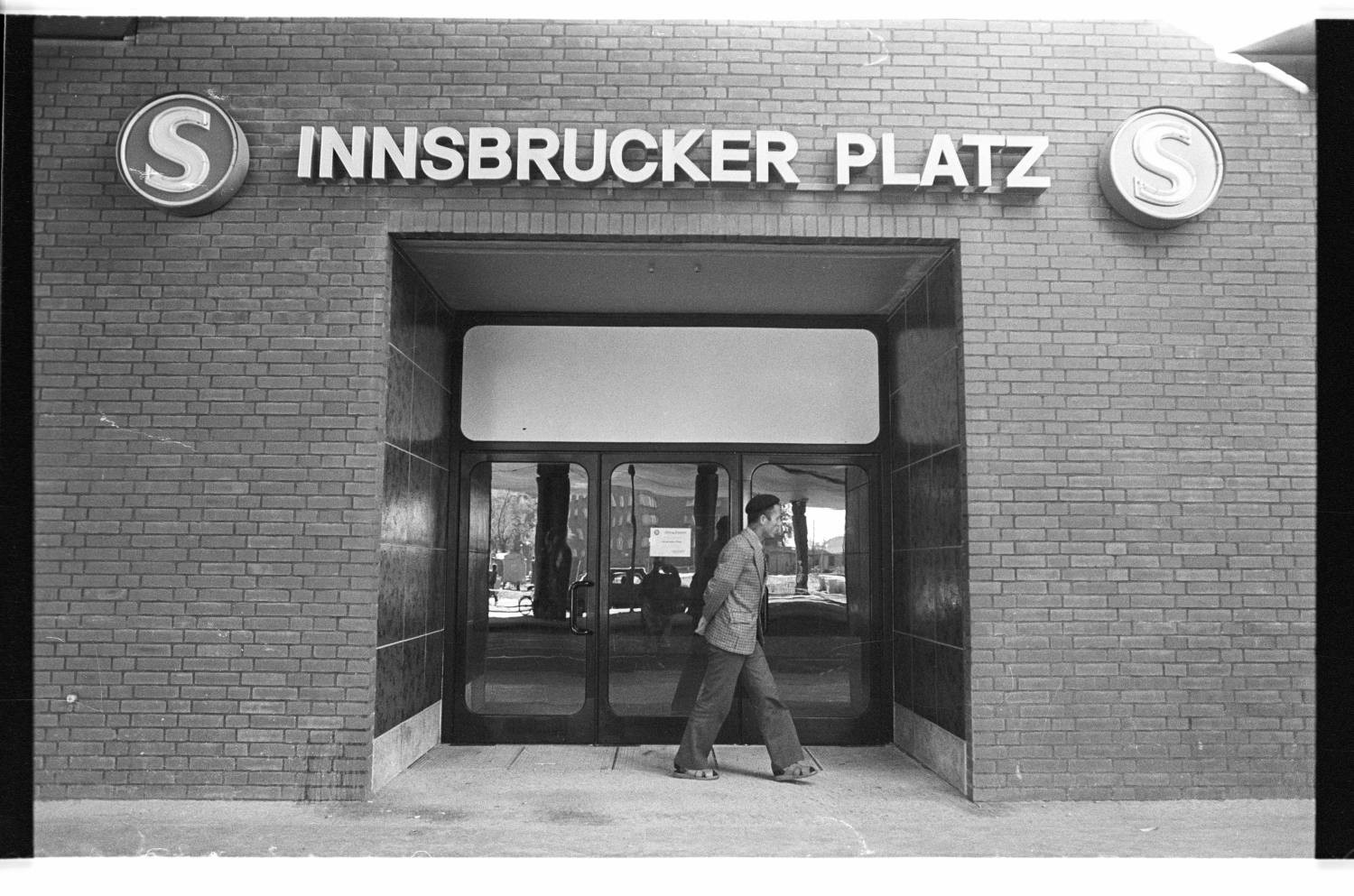 Kleinbildnegative: S-Bahnhof Innsbrucker Platz, 1979 (Museen Tempelhof-Schöneberg/Jürgen Henschel RR-F)