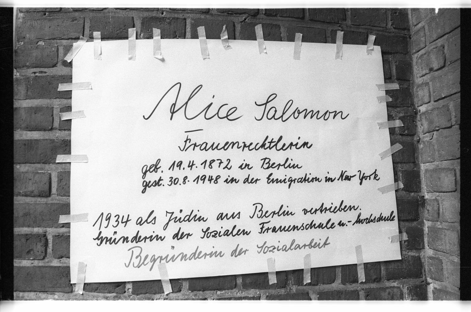 Kleinbildnegative: Streik, FHSS, 1981 (Museen Tempelhof-Schöneberg/Jürgen Henschel RR-F)