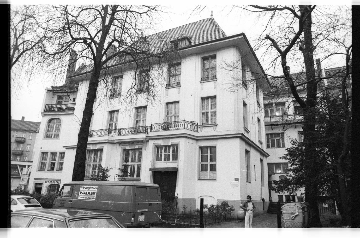 Kleinbildnegative: Wohnhaus, Dickhardtstr. 30, 1981 (Museen Tempelhof-Schöneberg/Jürgen Henschel RR-F)
