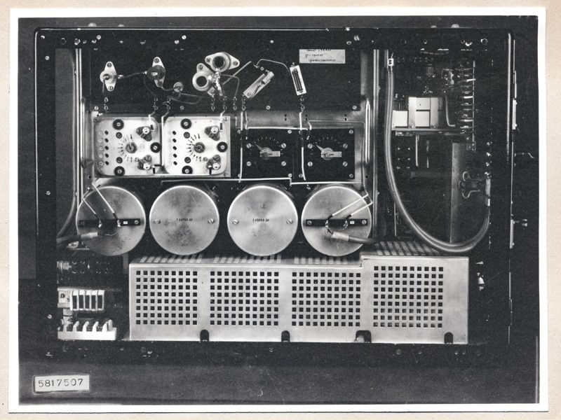 TFH Verstärkergerät, Bild 13, Foto 9. Oktober 1958 (www.industriesalon.de CC BY-SA)